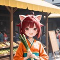 八百屋の看板娘にゃ🥕 5枚目
