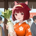 八百屋の看板娘にゃ🥕 4枚目