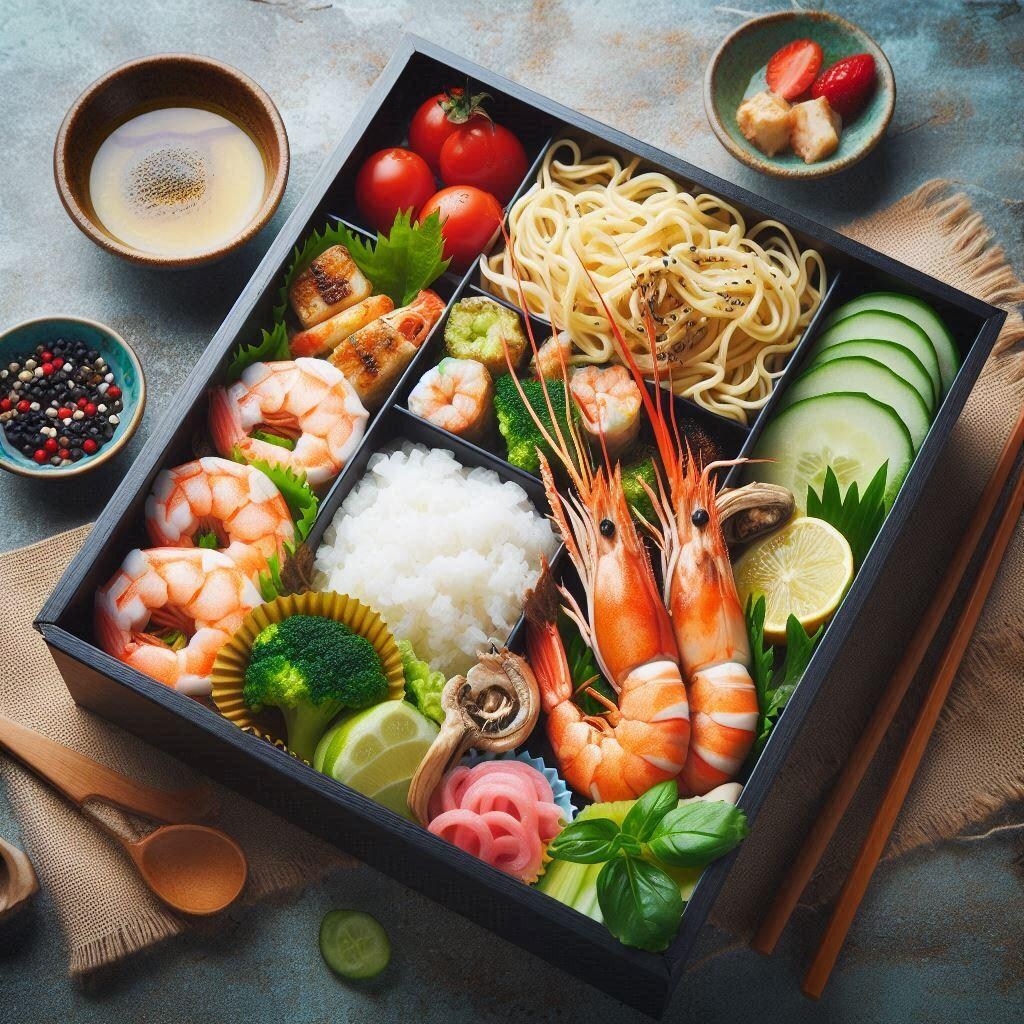 海鮮麺好きの理想郷弁当