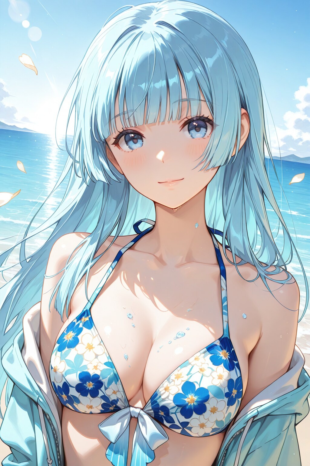春の水着。