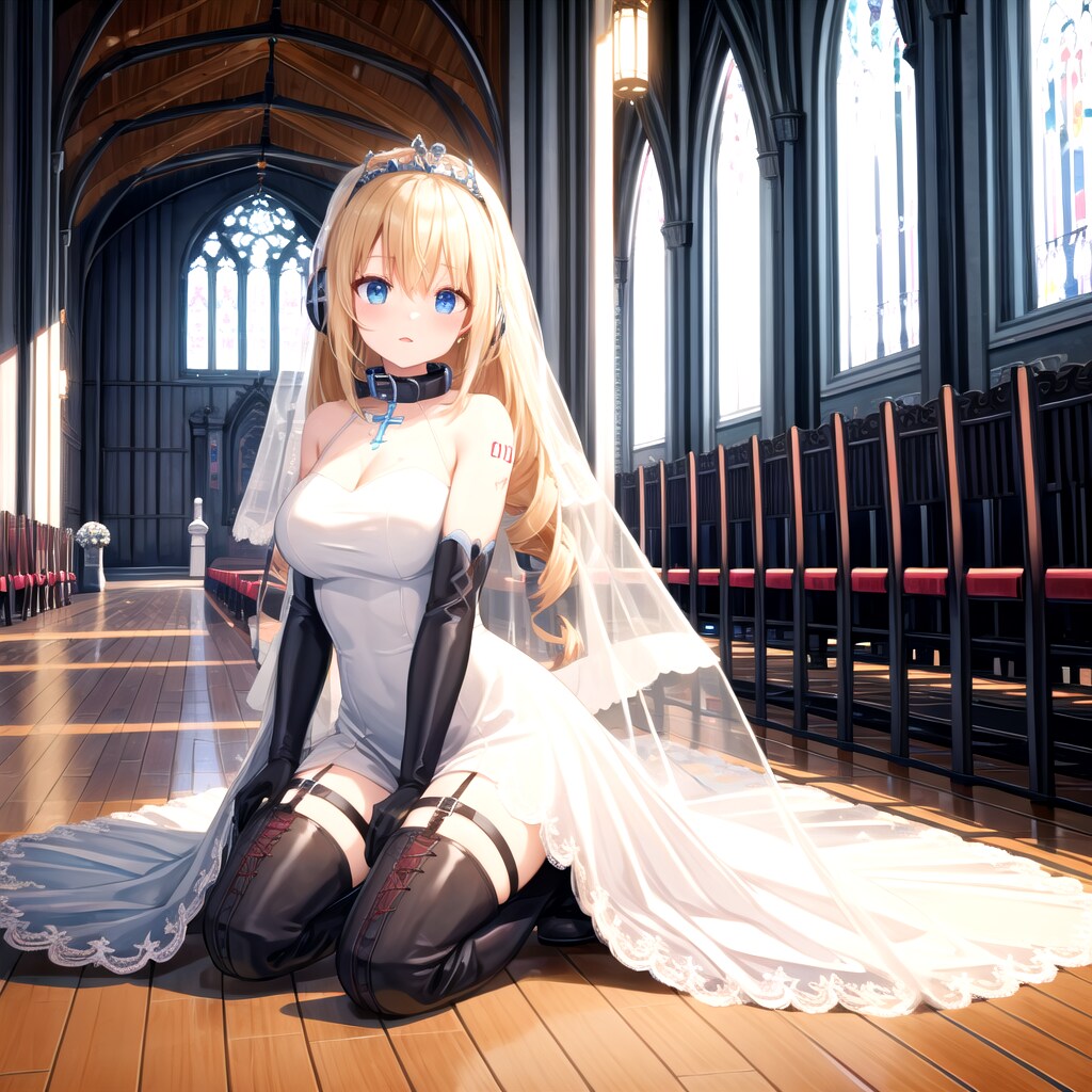 金髪青眼 | の人気AIイラスト・グラビア