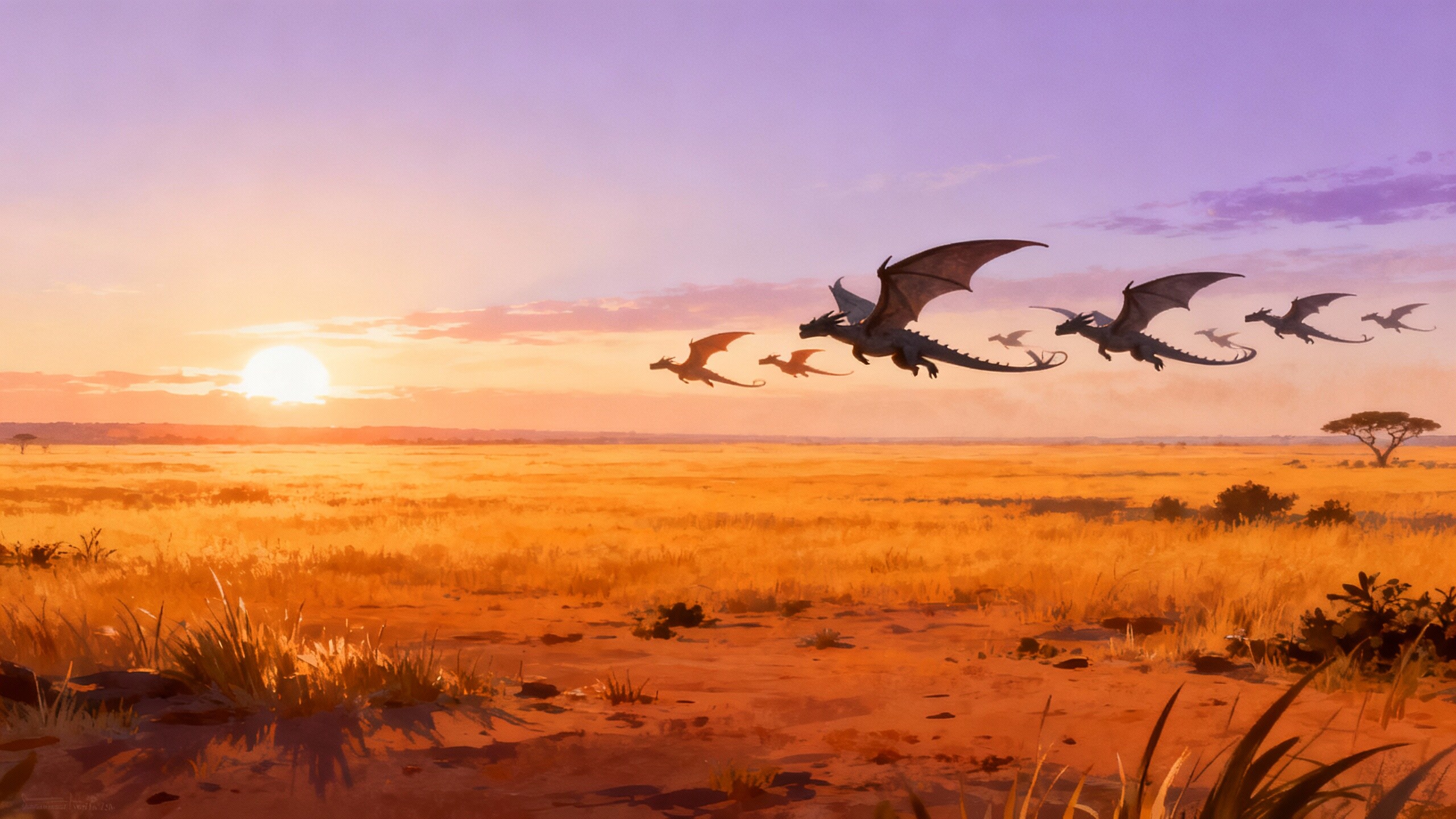 背景２９　渡りドラゴン | の人気AIイラスト・グラビア