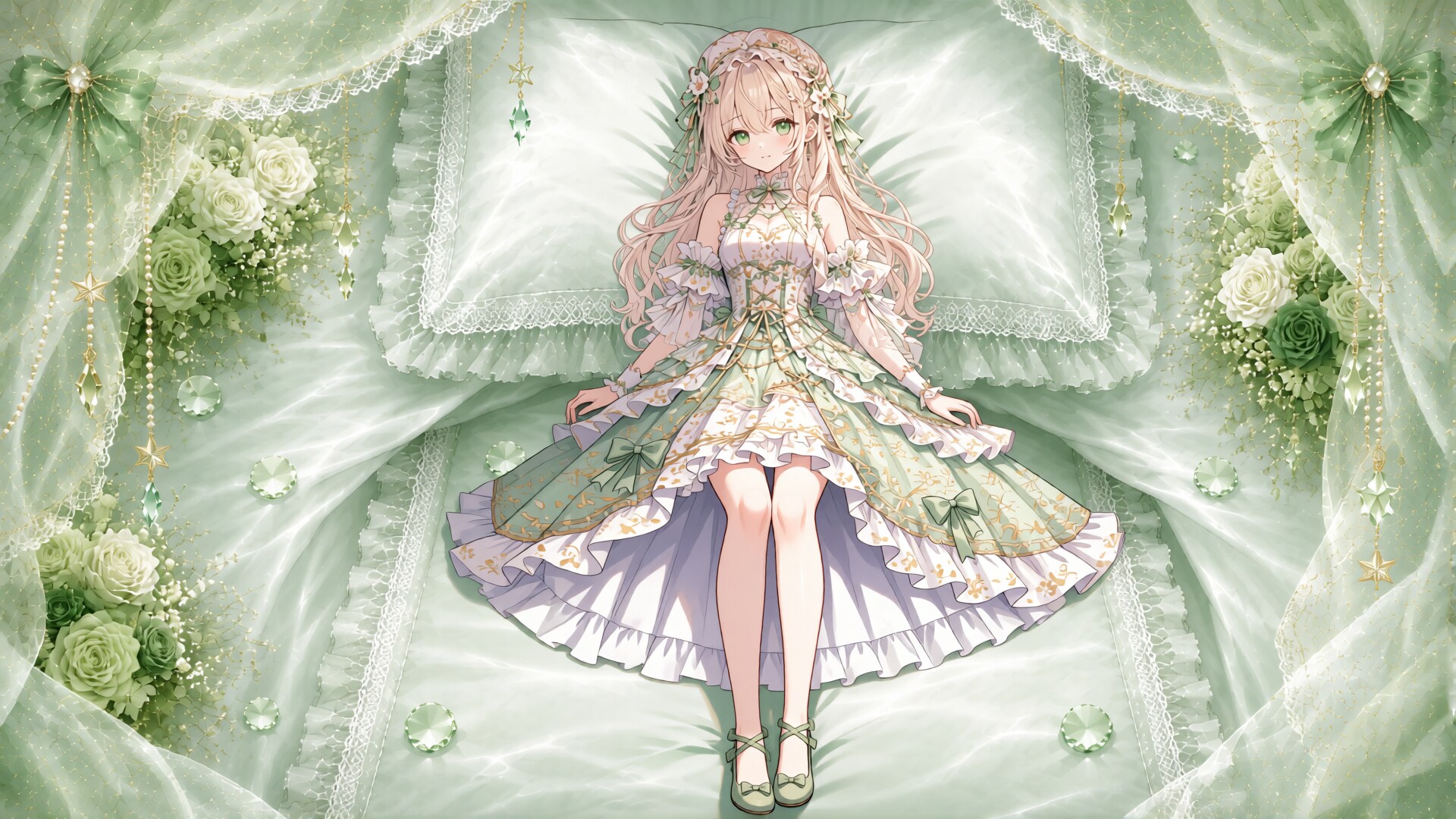 金髪少女とドレス　その13-1