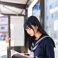 バス停 7枚目
