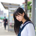 バス停 6枚目