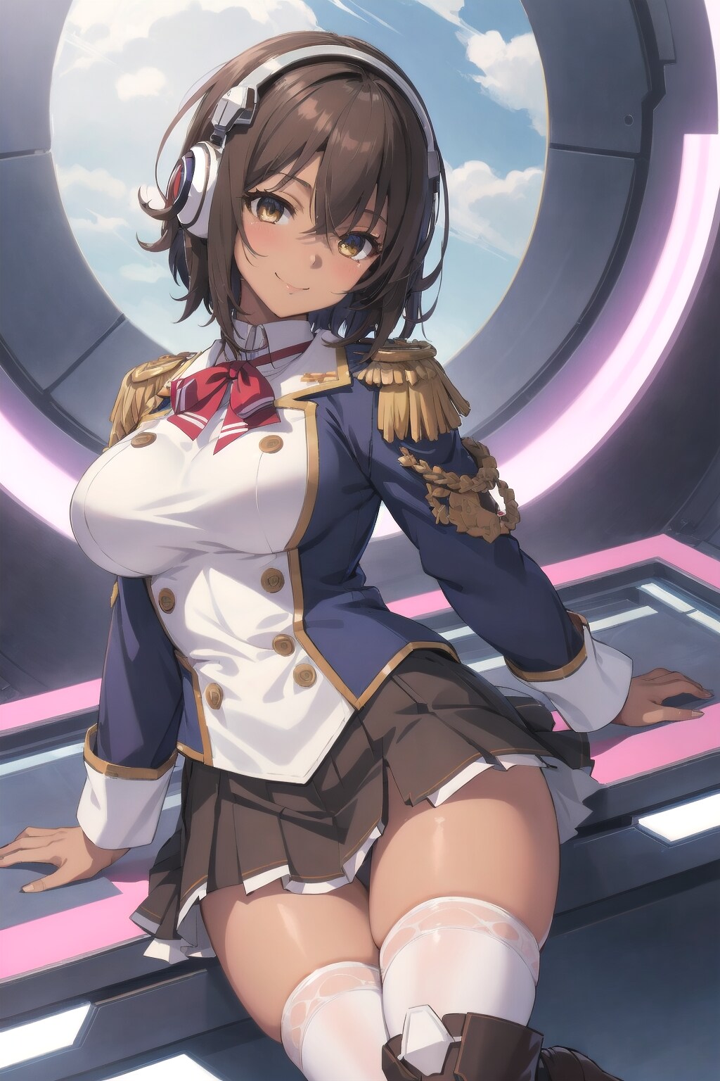 オペレーター系美女〜ちちぷい生成機能祭り第5弾