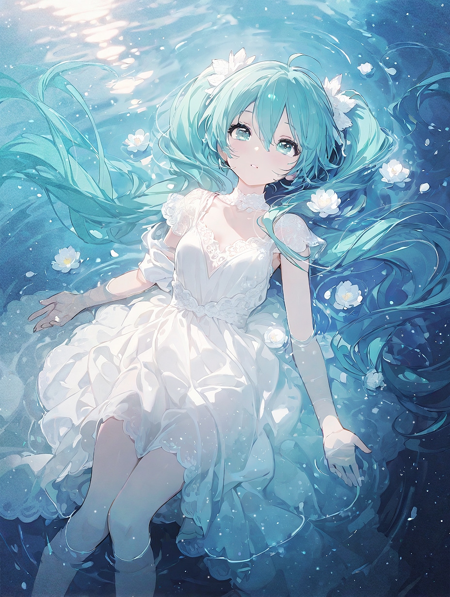 水に浮かぶ