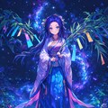 星の羽衣の織姫 5枚目