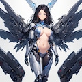 メカ娘 縦長 1人 羽付き 2枚目