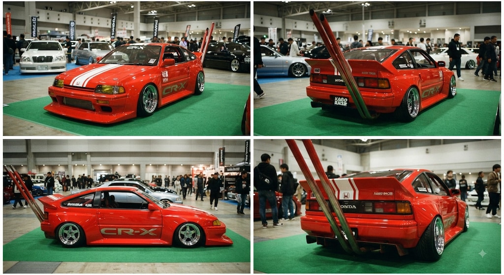 ホンダバラードスポーツCR-X街道レーサー
