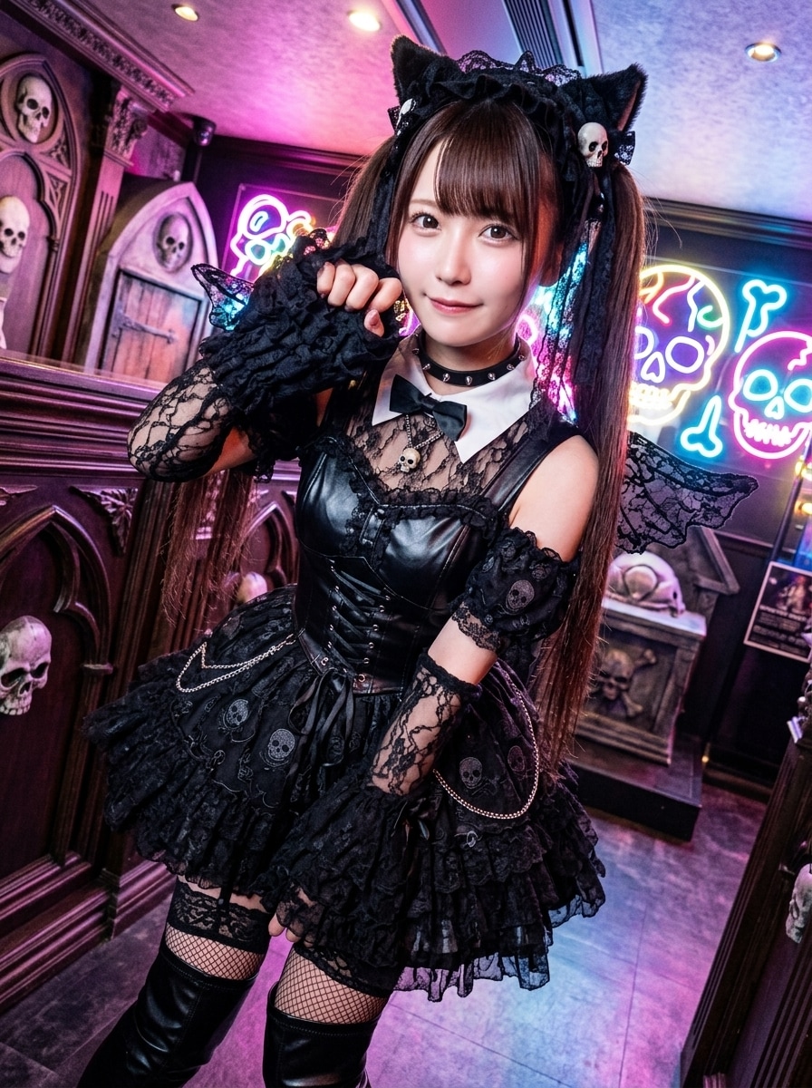 黒ツイにゃん