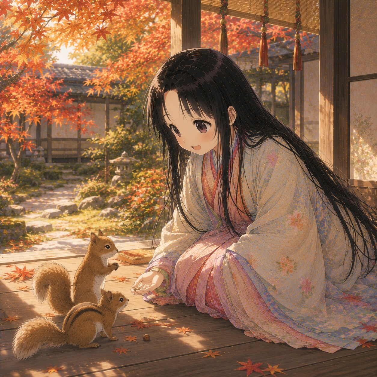 平安貴族幼女 | の人気AIイラスト・グラビア