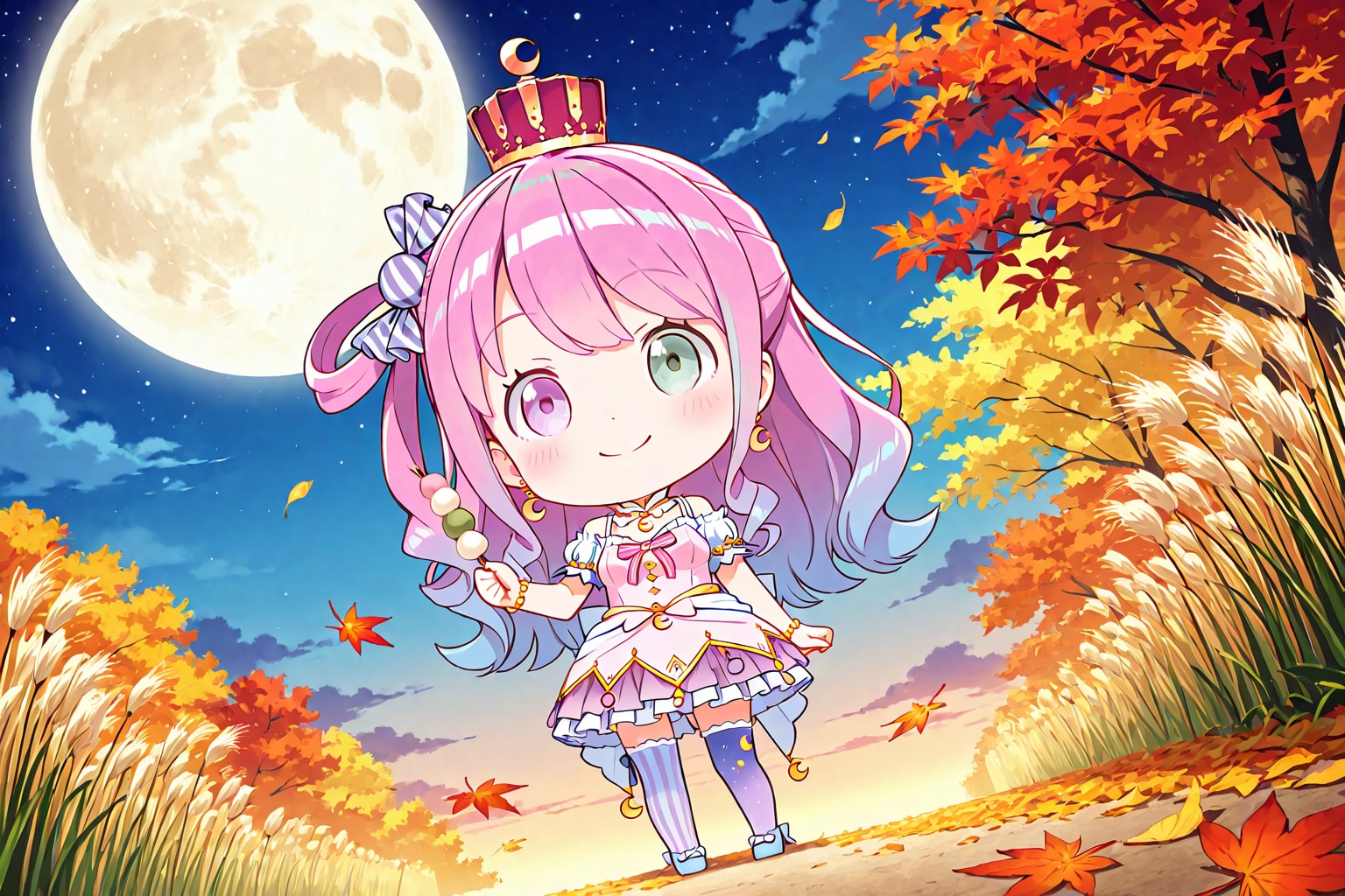 月夜の姫様 | の人気AIイラスト・グラビア