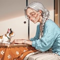 うちのおばあちゃんは猫大好き 2枚目