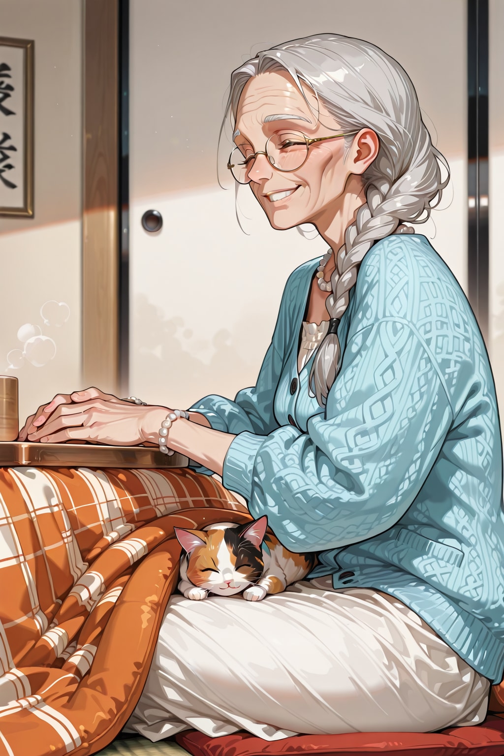 うちのおばあちゃんは猫大好き