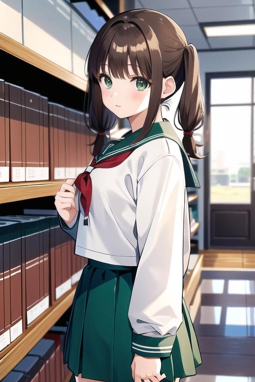 セーラー服少女 | の人気AIイラスト・グラビア