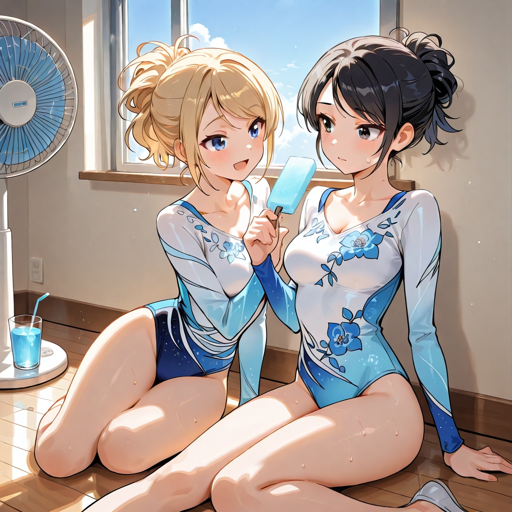 休憩中(夏バージョン)