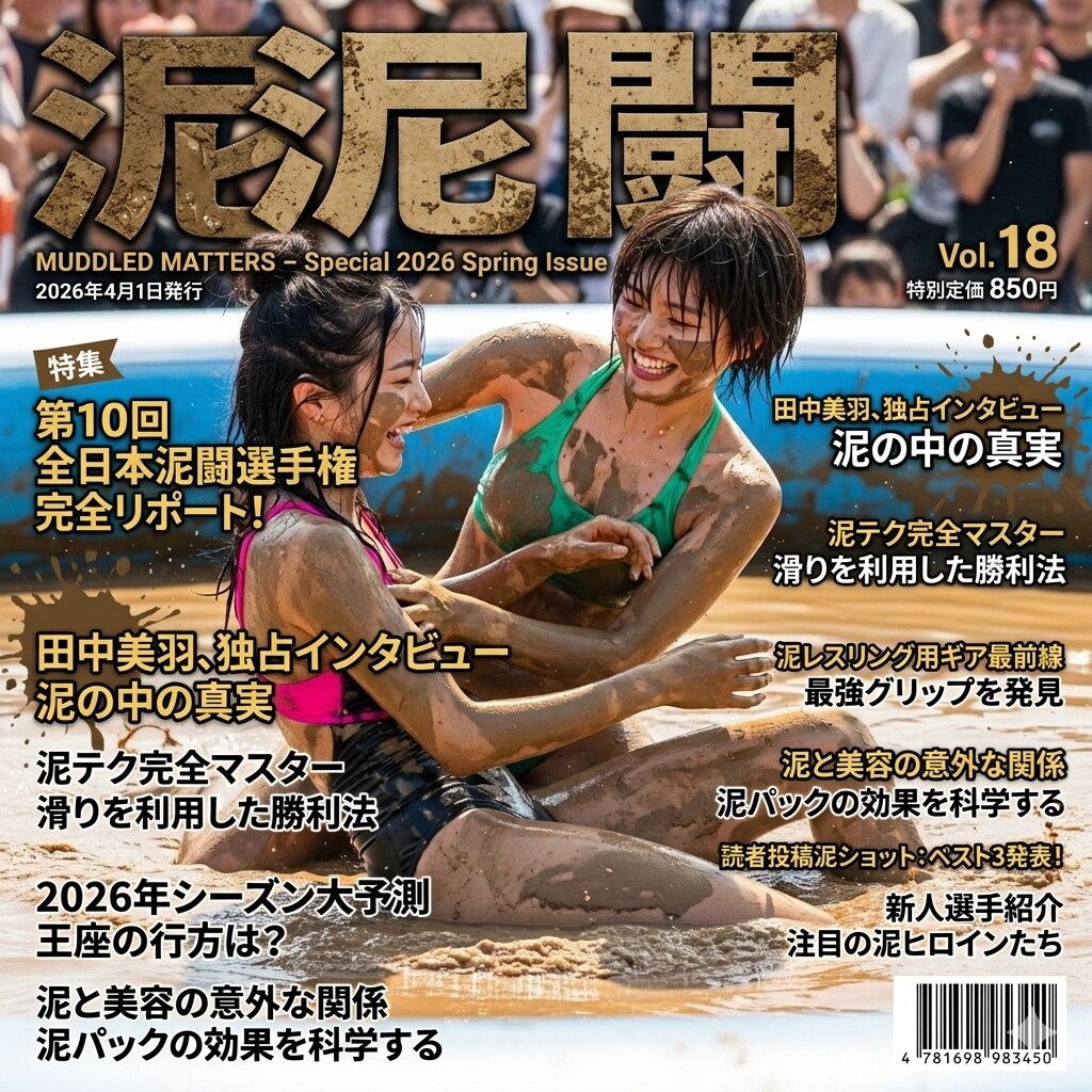 泥レス専門誌-泥闘（でいとう）-