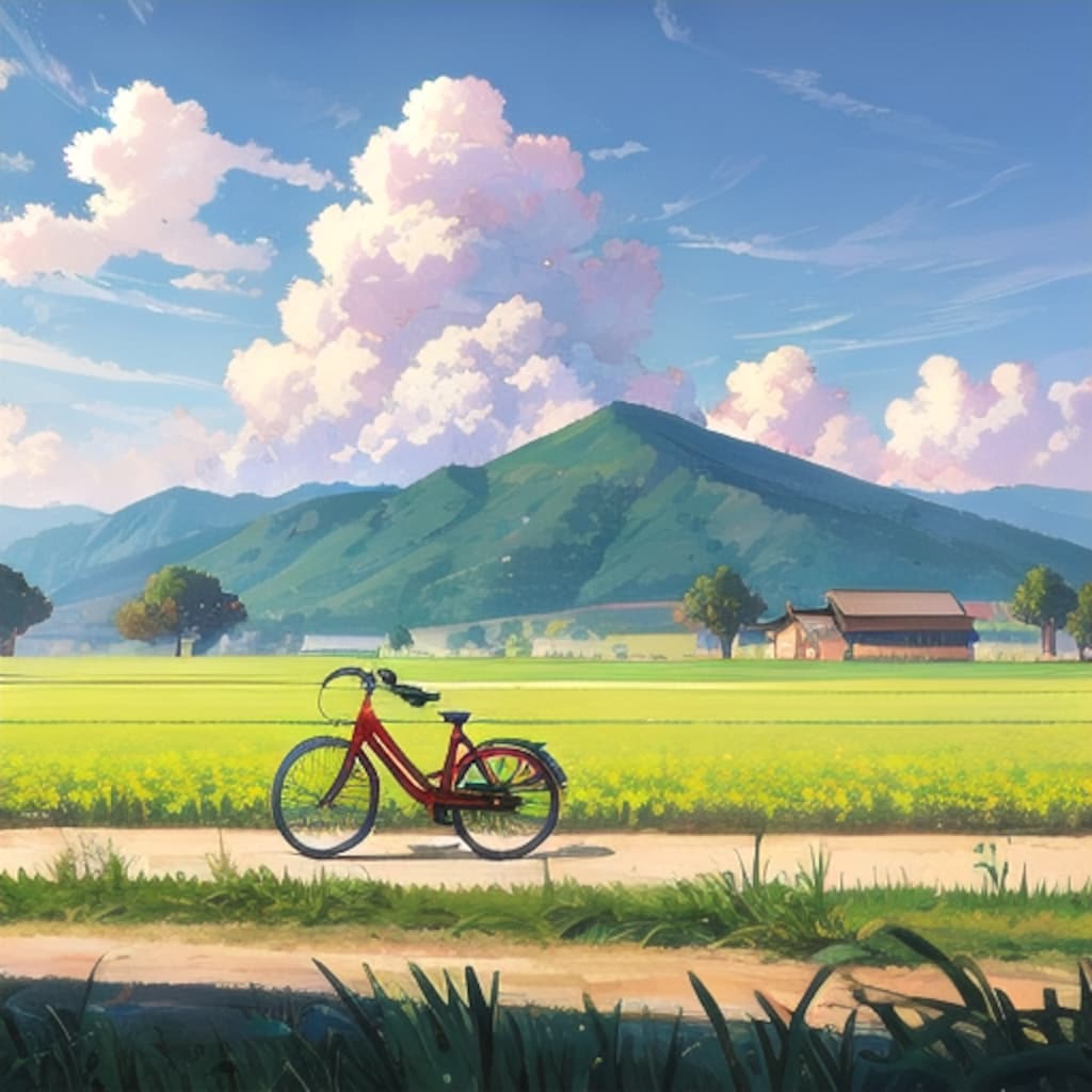 一人きりの自転車