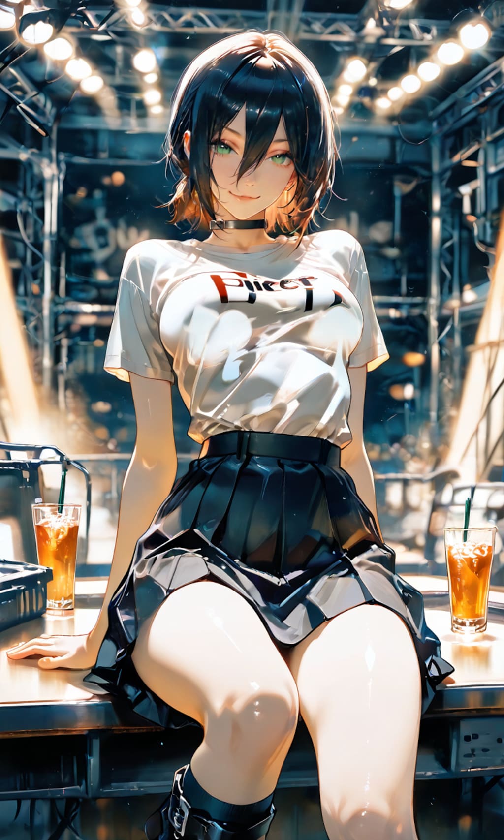 レゼ、終演後のステージで二人だけ残る小悪魔の笑み