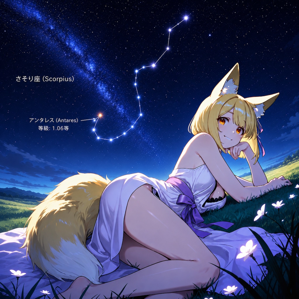 夏の星座：さそり座