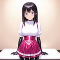 黒エナメルボディスーツ＋エナメルアンミラ 4枚目