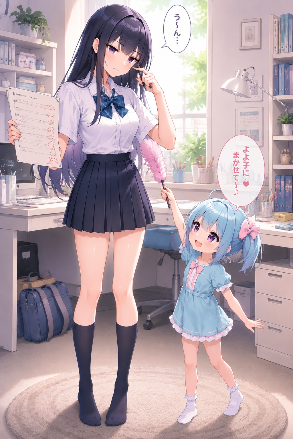 お姉ちゃんとお勉強📄