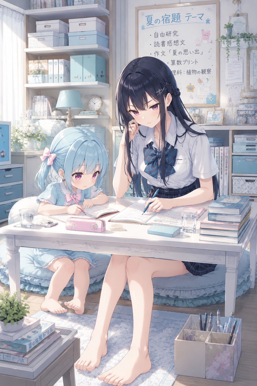お姉ちゃんとお勉強📄