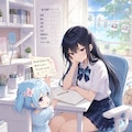 お姉ちゃんとお勉強📄 2枚目