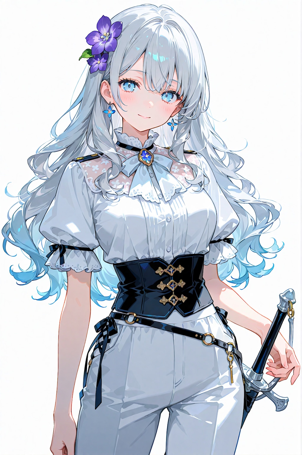 湖畔の騎士と夏の令嬢　【誕生日FA御礼】【aiyuuさん２万いいね記念】