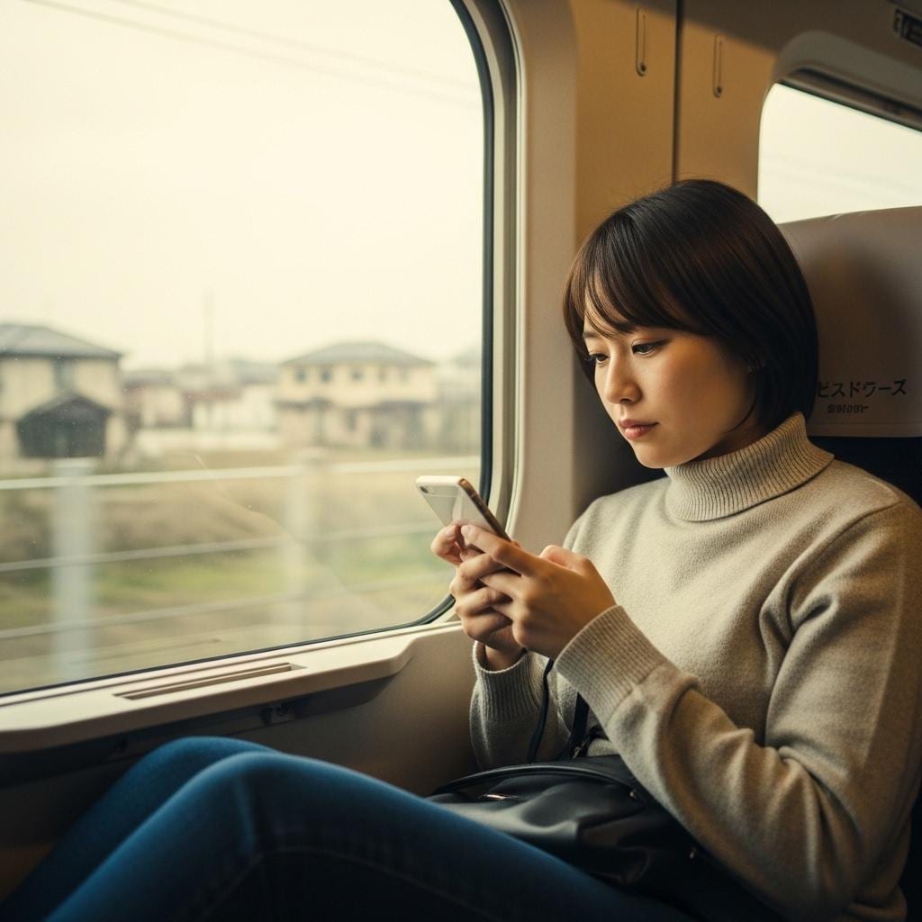 特急に乗って、、、