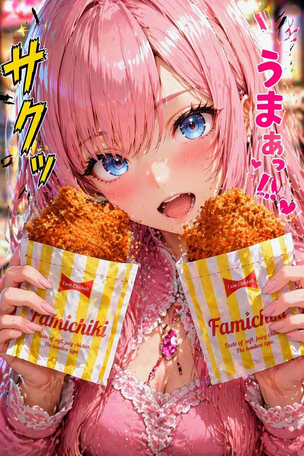 ファミチキ＆えきどなお姉やん