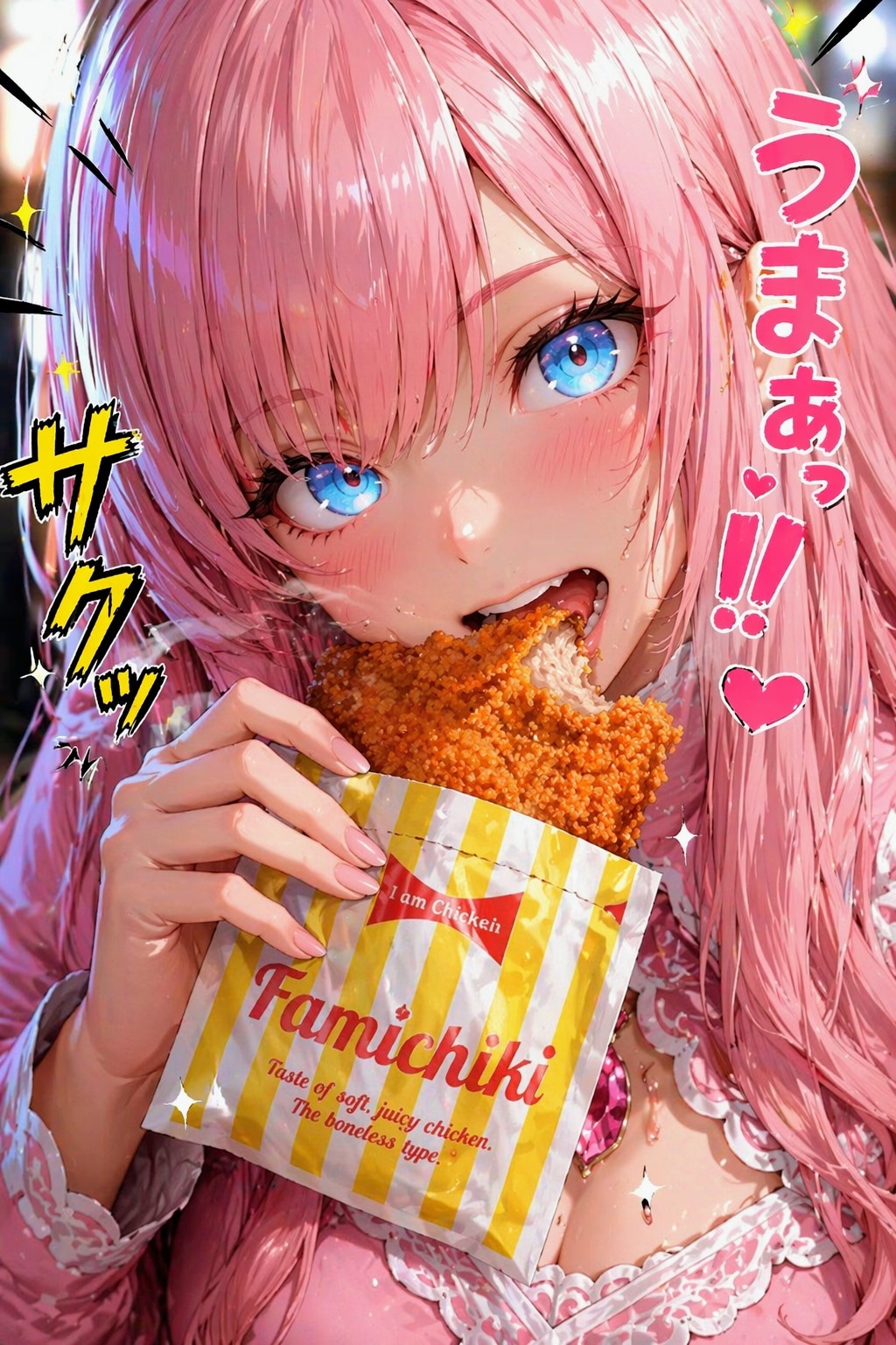 ファミチキ＆えきどなお姉やん