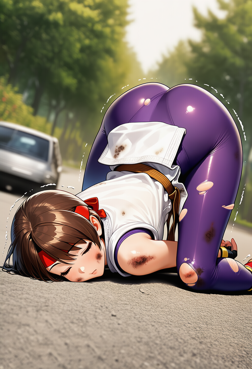 突っ伏しKO