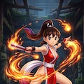 源静香＋不知火舞 2枚目