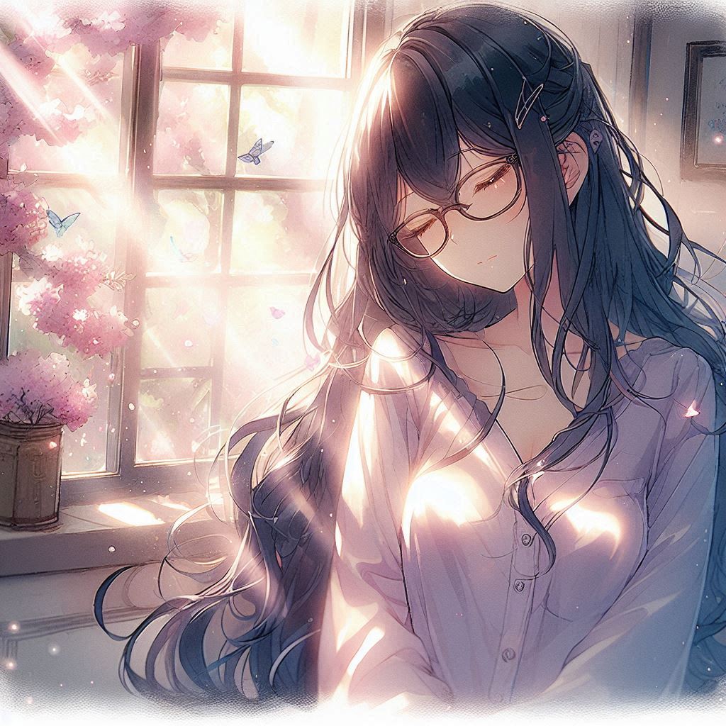 うたた寝する有紗さん | の人気AIイラスト・グラビア