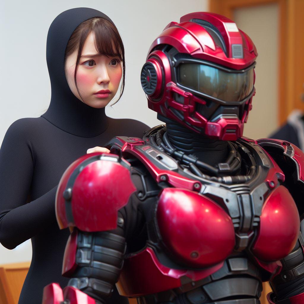 どこから着るのか分からず