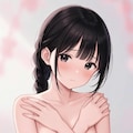 黒髪少女 4枚目