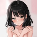 黒髪少女 2枚目