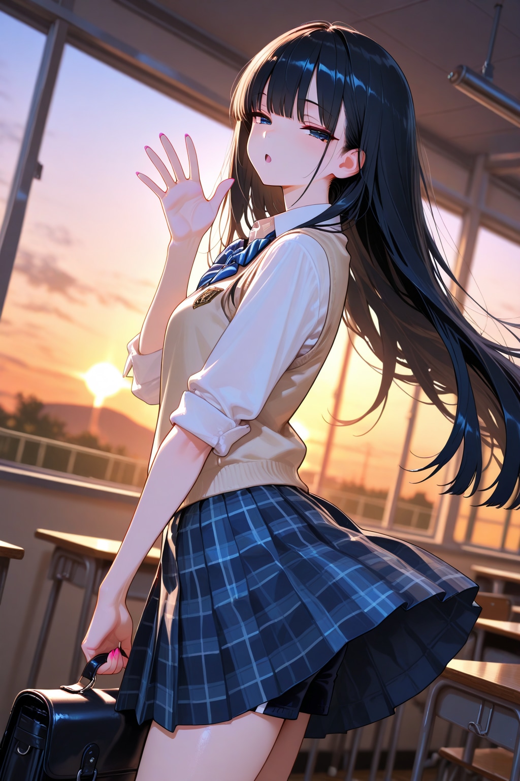 ばいばい、また明日