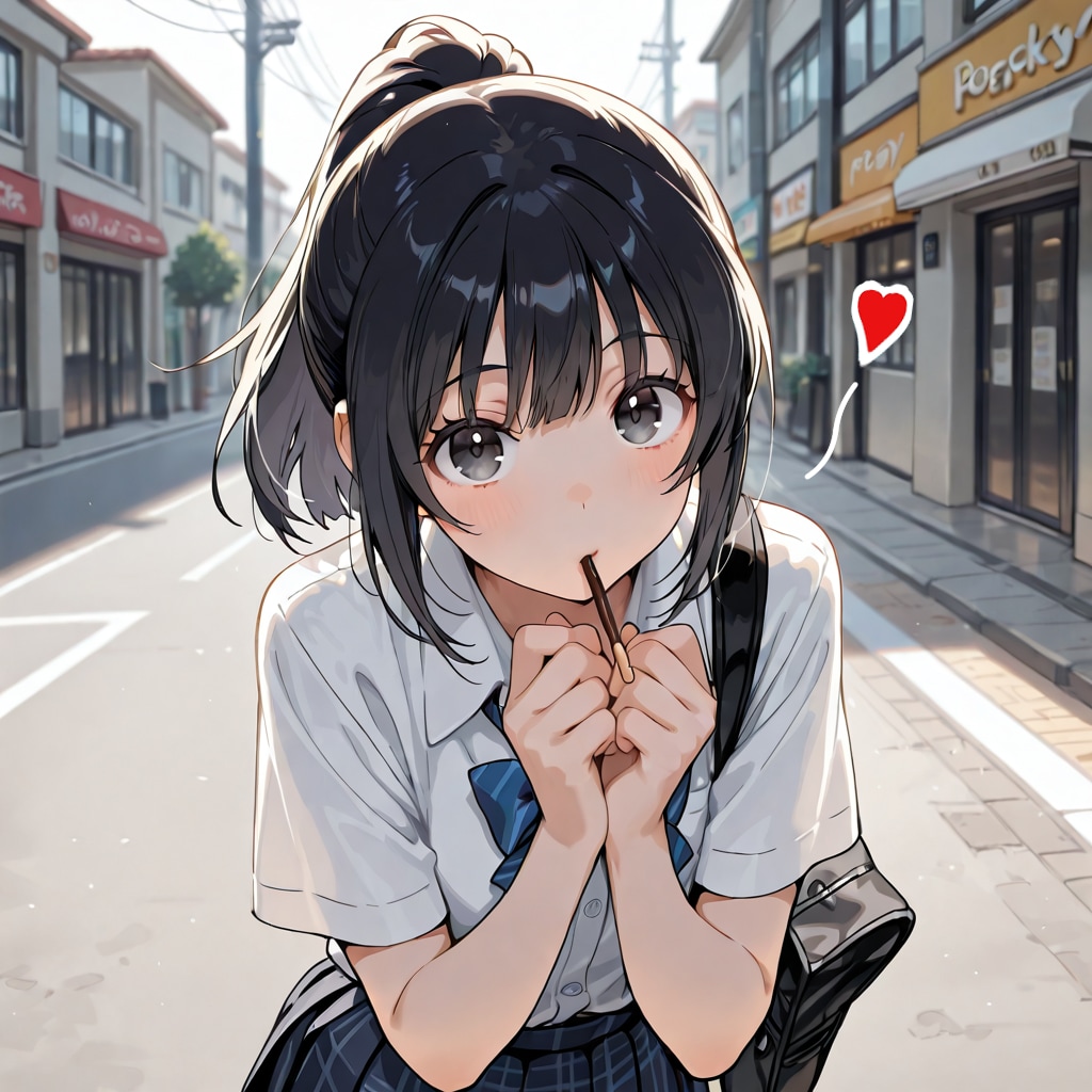 あっ、ポッキー食べる？