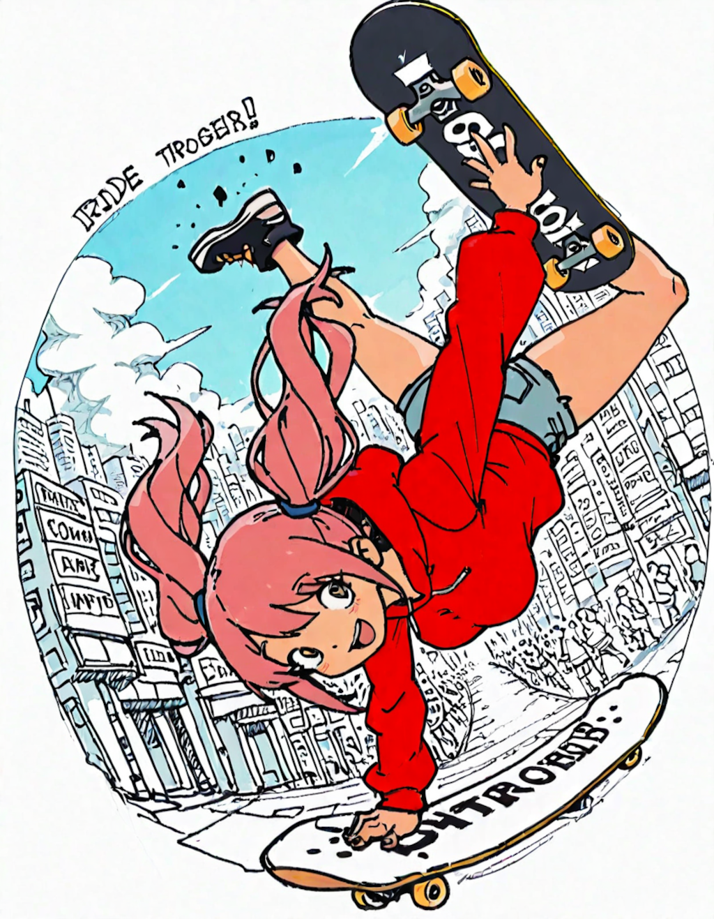スケボーガール