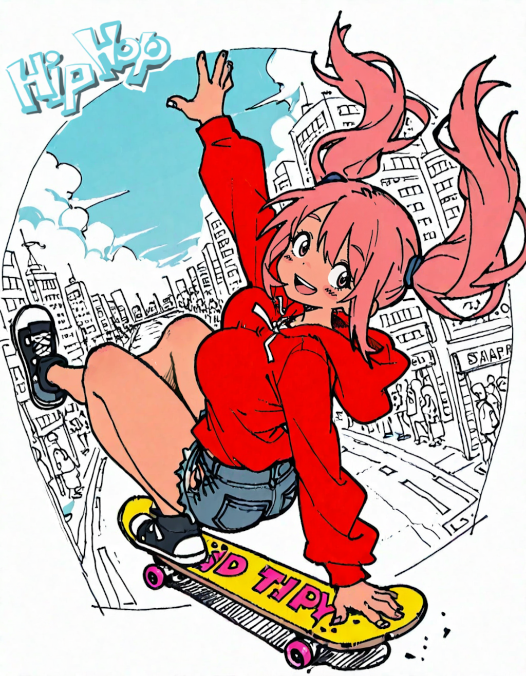 スケボーガール