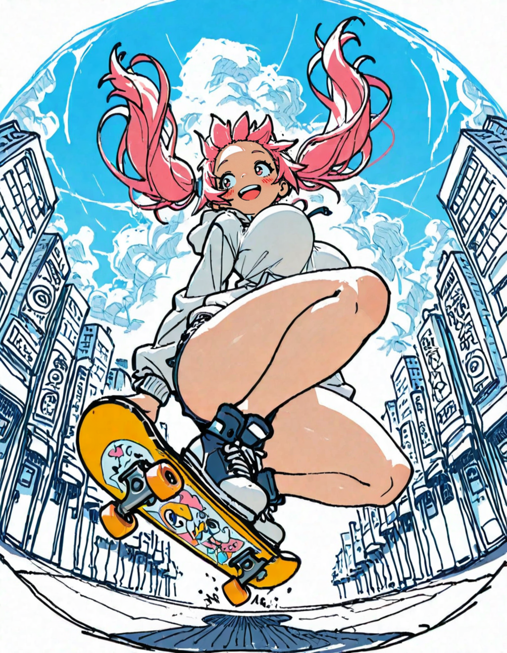 スケボーガール