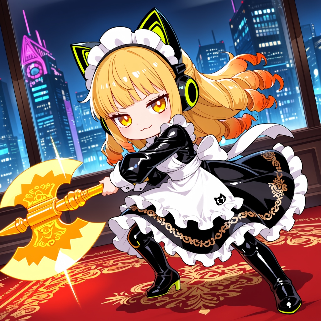 アンドロイドメイド4号 | の人気AIイラスト・グラビア