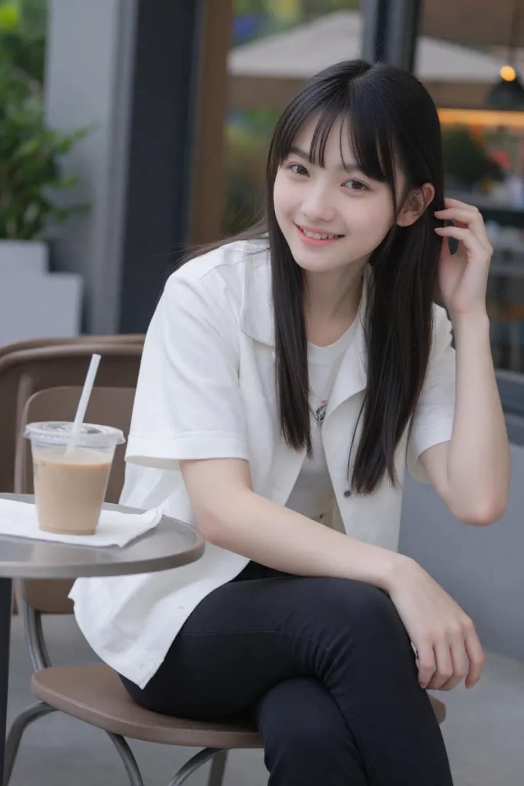 オープンカフェ
