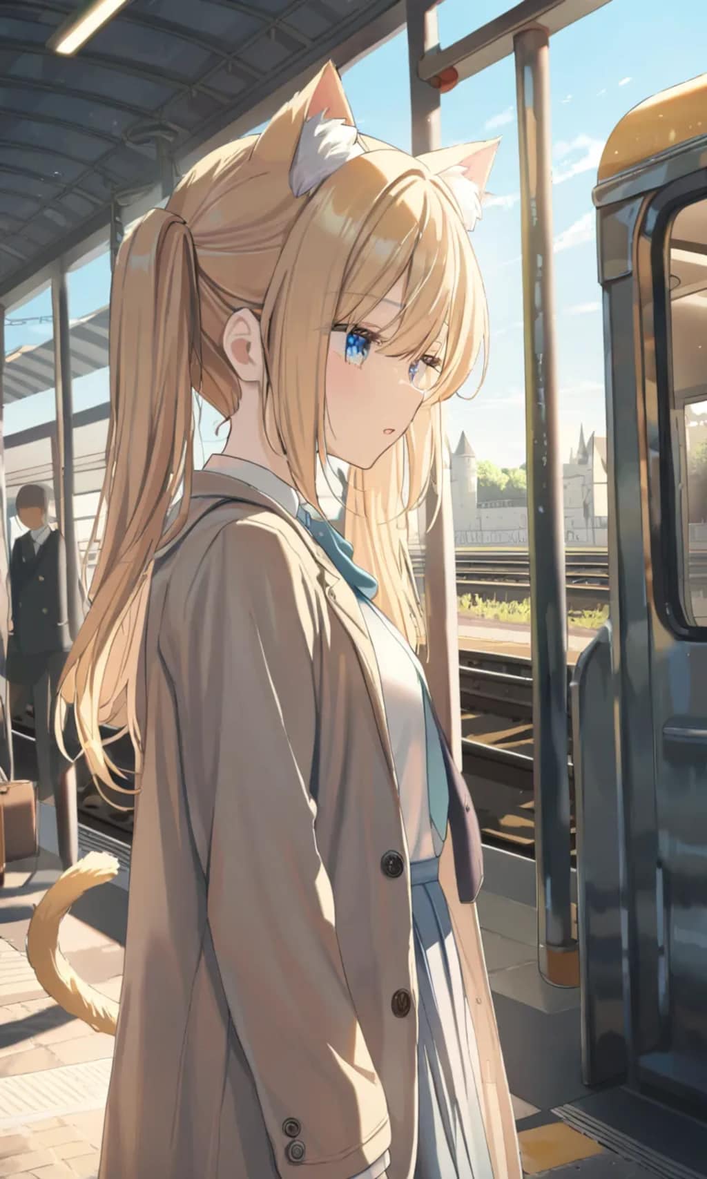 こるり「ねむい〜」まや「起きろ」