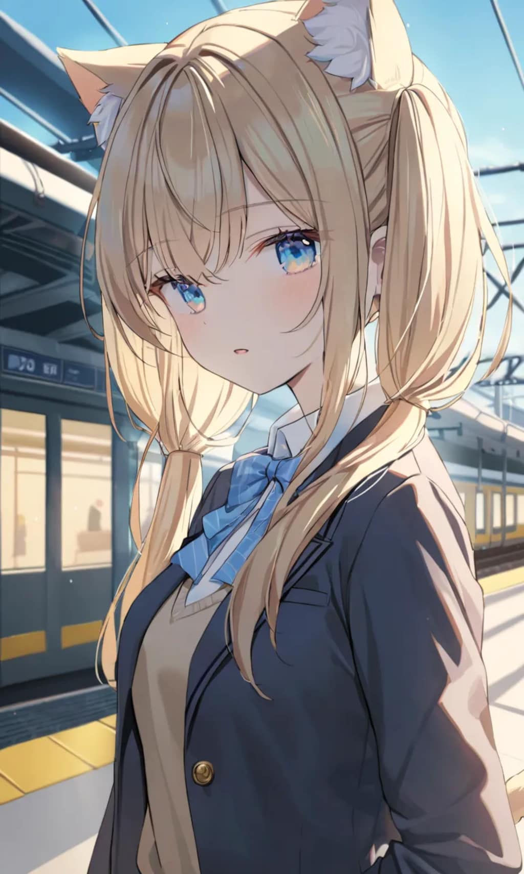 こるり「ねむい〜」まや「起きろ」