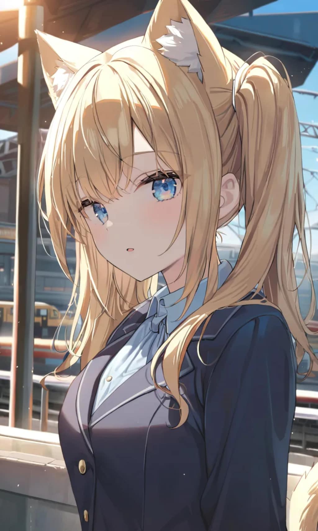 こるり「ねむい〜」まや「起きろ」