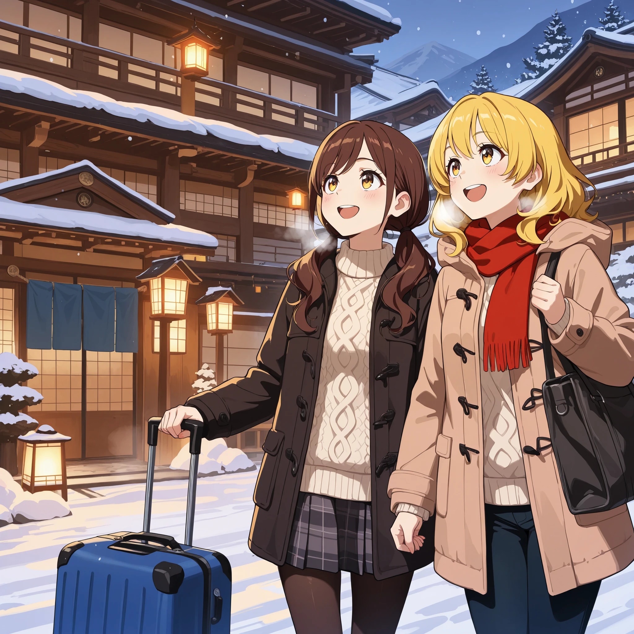 ここがちちぷい温泉か… | の人気AIイラスト・グラビア